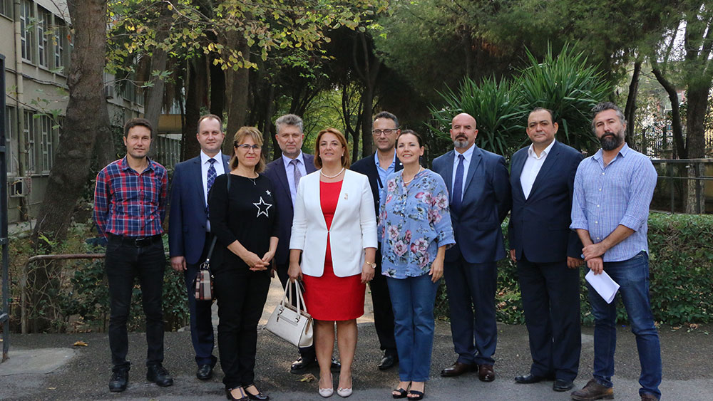 Sektörümüzün STK Başkanlarının Çınarlı Mesleki ve Teknik Anadolu Lisesi Ziyareti